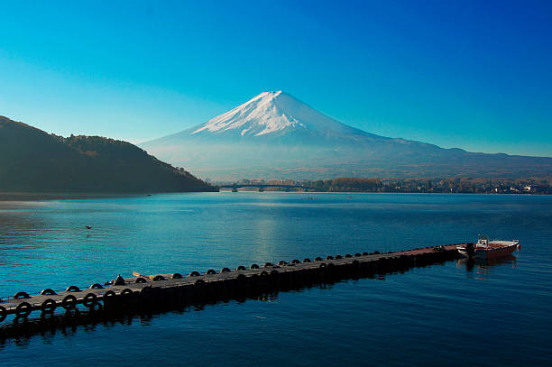 istock Mt. Fuji at Lake Kawaguchi 520019649