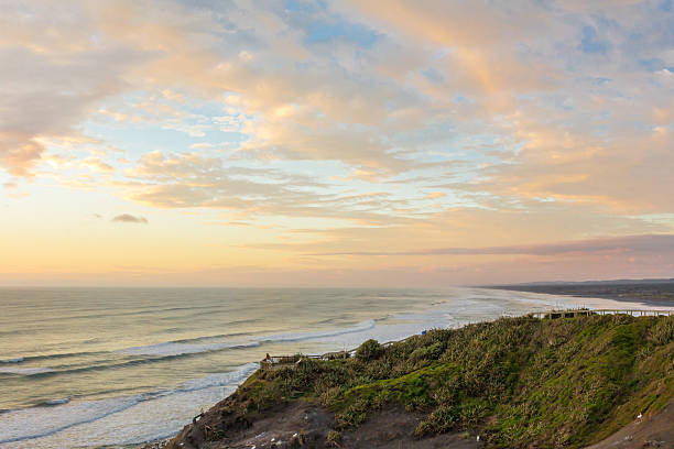 istock Sunset at the Muriwai Gannet Colony 520020459