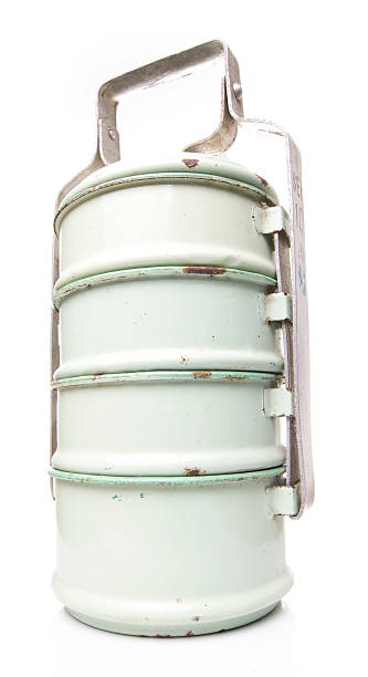 istock Old Food Carrier on White background 520021071