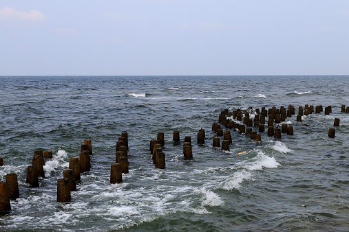 concrete breakwater