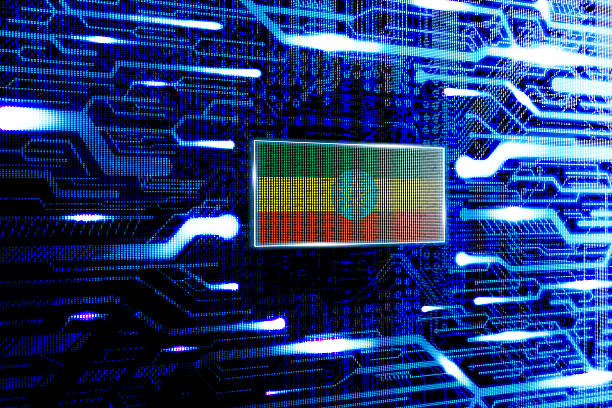 istock Ethiopia national official state flag 520023105