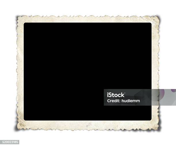 Blank Old Photo Paper Stock Photo - Download Image Now - Photograph,  Photography, Picture Frame - iStock