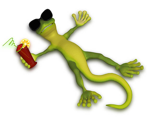 istock Gecko relaxing in the sun 520023817