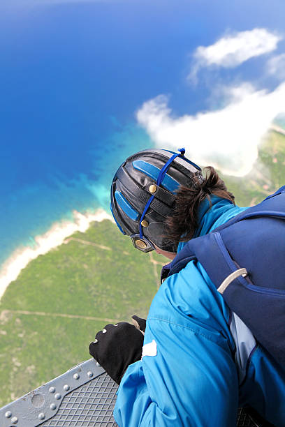 istock Skydiving Point of View 520040677