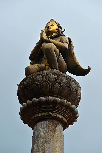 istock Bronze statue in the Durbar square of Kathmandu 520041021