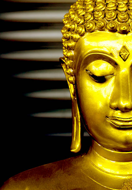 istock Golden Buddha Close-up 520044137