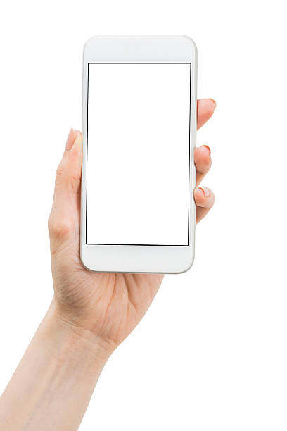istock Woman Hand Holding the Smart Phone 520055950