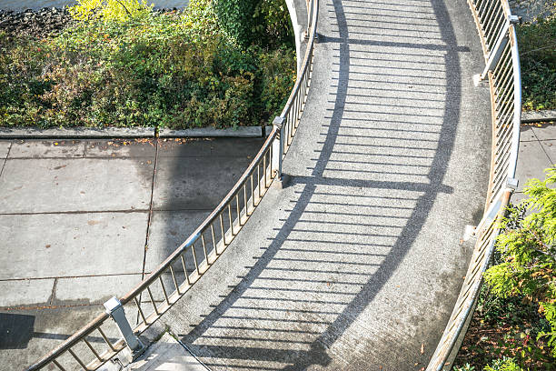 istock curved concrete elevated footpath in portland 520058688