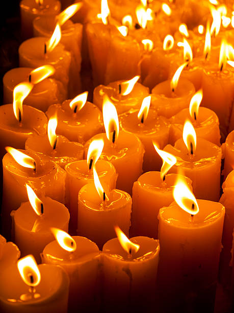 istock Candles in Zagreb Cathedral in Croatia 520059376