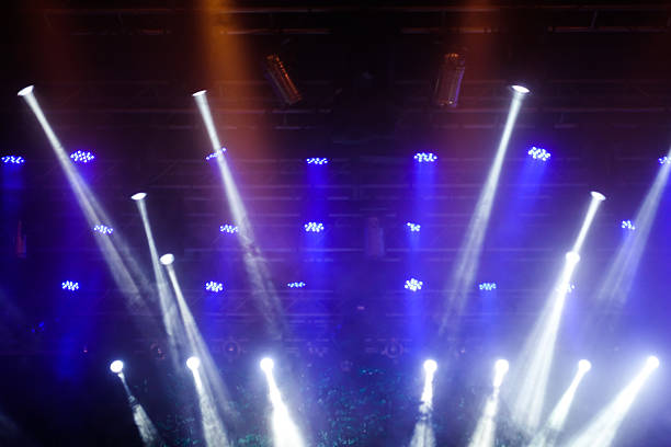 istock Stage lights/spotlights at the concert 520061128