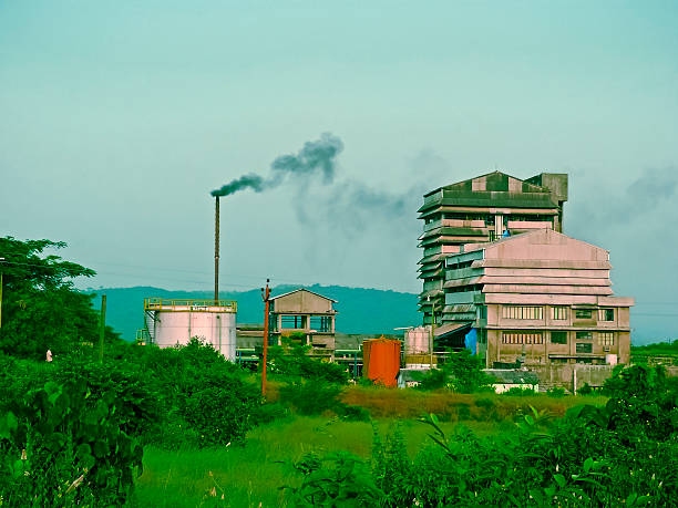 Chimney of a Factory, India