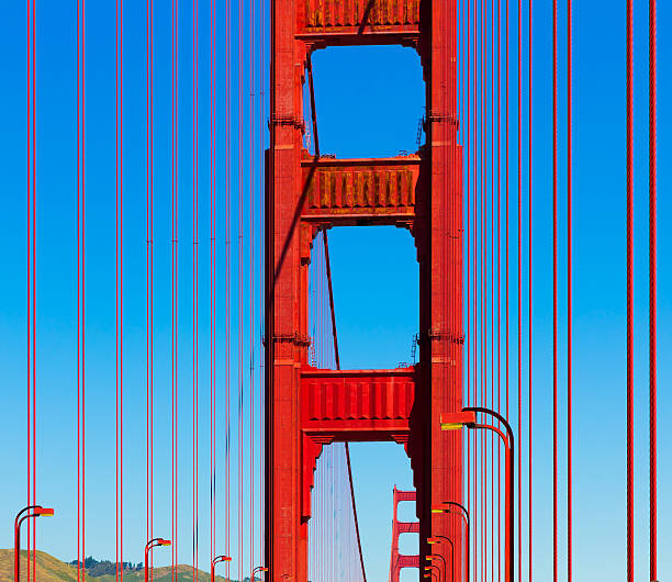 istock Golden Gate Bridge details in San Francisco California 520071917