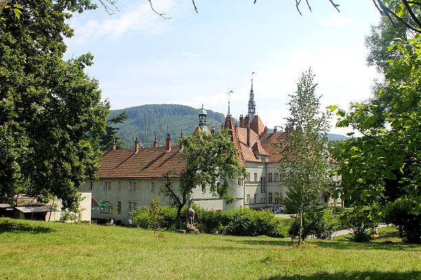 istock Palace of count Schonborn in Chinadievo 520072085