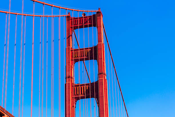 istock Golden Gate Bridge details in San Francisco California 520073407