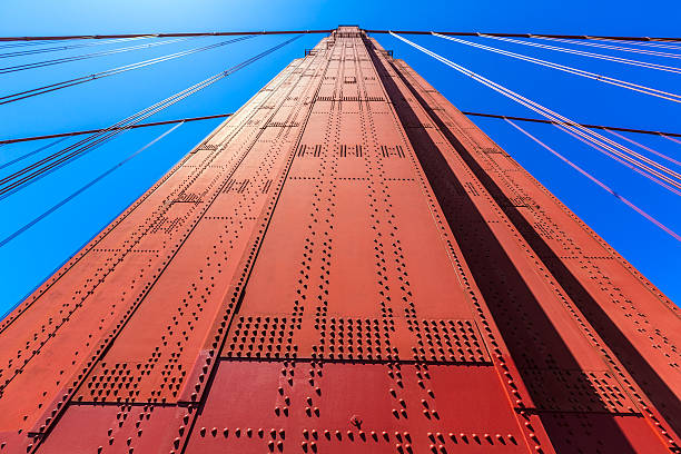 istock Golden Gate Bridge details in San Francisco California 520074421