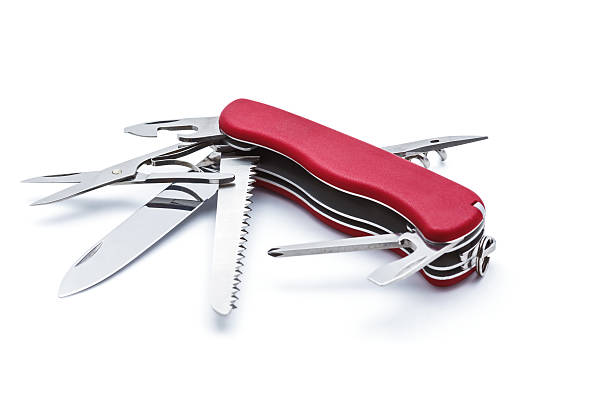 istock Swiss army knife isolated 520075599