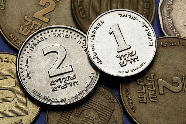 istock Coins of Israel 520076701