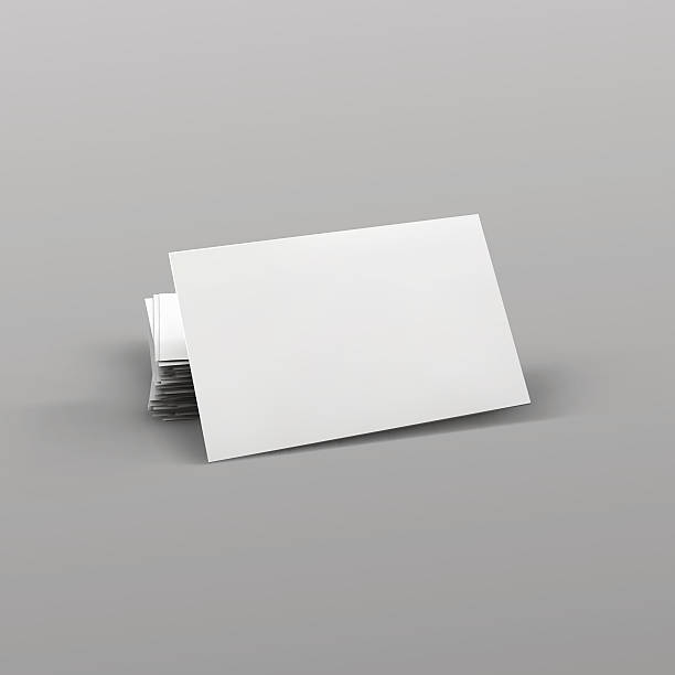 Stack of blank business card. Stack of blank business card. Vector illustration EPS10. visit card stock illustrations