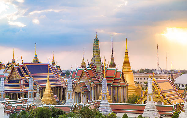 istock Bangkok City Pillars Shrine and Wat Phra Kaew 520086374