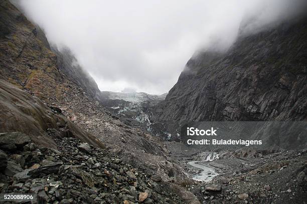 Fox Glacier New Zealand Stock Photo - Download Image Now - Aerial View, City, Cityscape