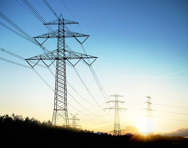 istock Power station and electricity pylon 520091176