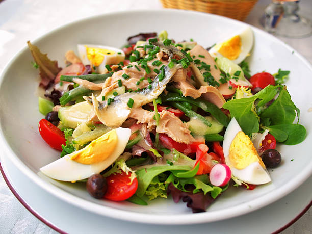 Nicoise Salad stock photo