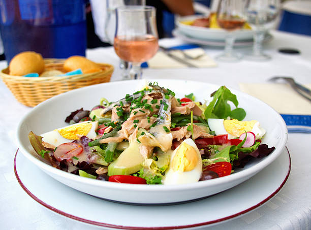 Nicoise Salad stock photo