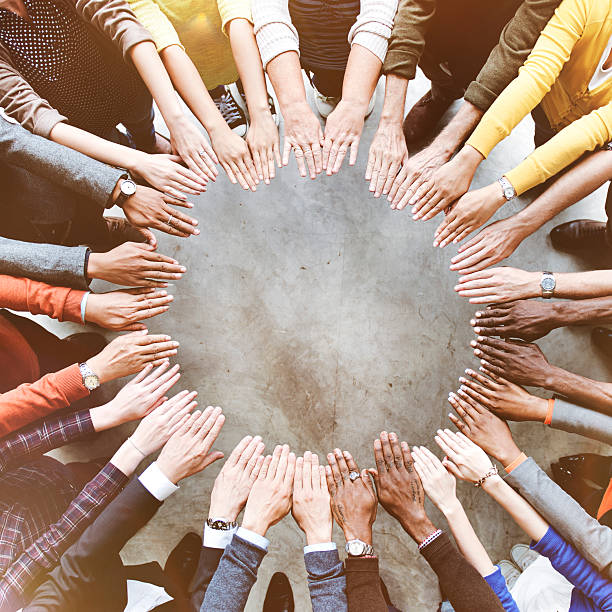 istock Diverse People Friendship Togetherness Connection Aerial View Co 520097492