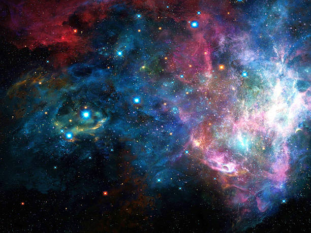 istock Universe filled with stars, nebula and galaxy 520099184