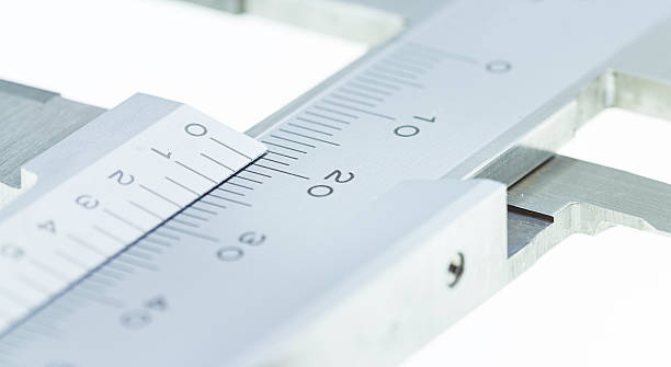 istock Vernier Caliper Close up Scale of Measurement 520099560