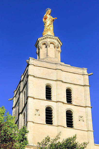 istock Virgin Mary statue in Avignon,  France 520114043
