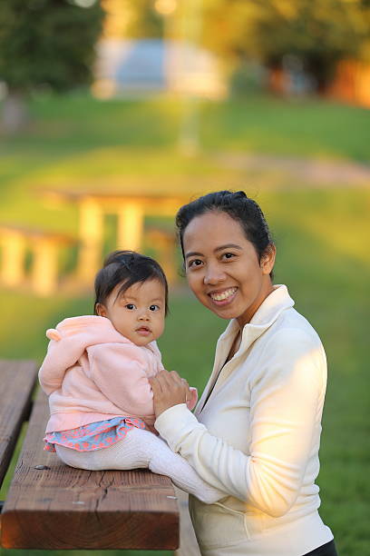 istock Mother and Baby in the Park 520116311