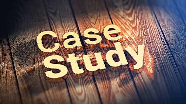 Words Case Study on wood planks The words "Case Study" is lined with gold letters on wooden planks. 3D illustration image case study stock pictures, royalty-free photos & images