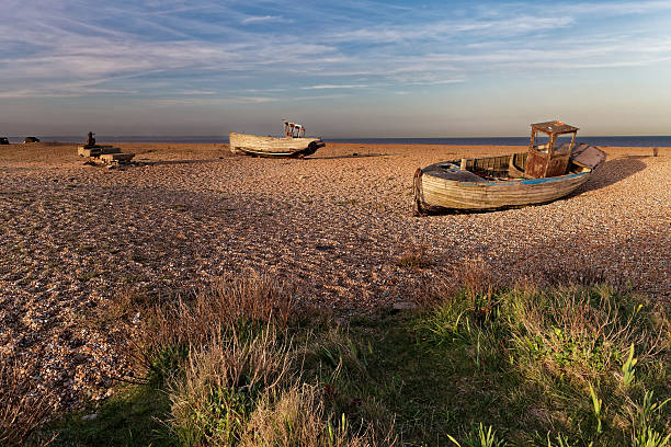 istock Old fishing boats 520128876