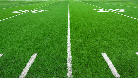 American football field background