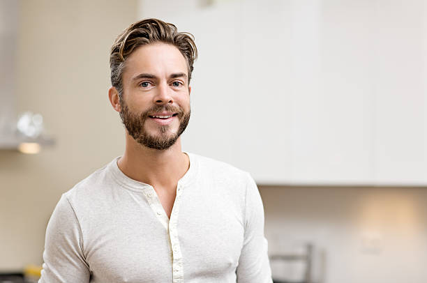 istock Young handsome man at home in the morning. 520132029