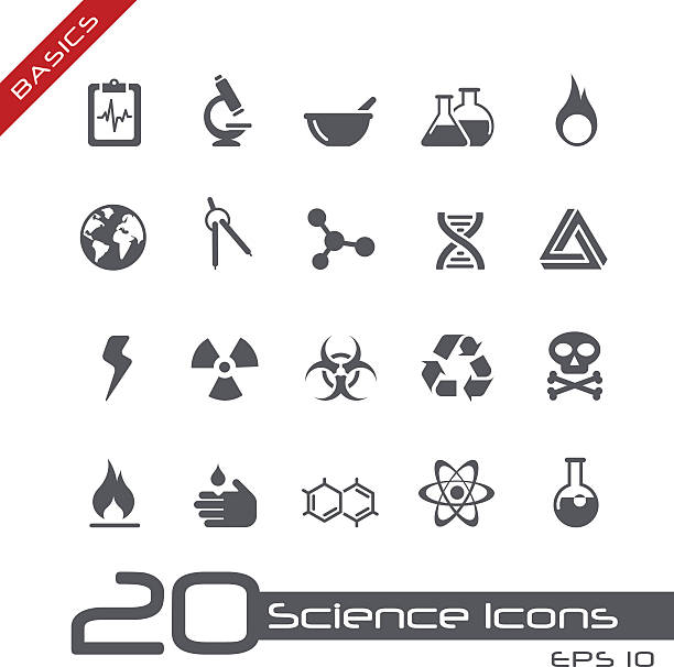 науки иконки-basics - toxic waste vector biohazard symbol skull and crossbones stock illustrations