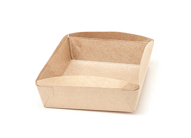 istock kraft paper tray packaging isolated on white background 520133214