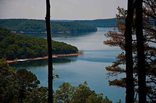 Paradise Beachs Lakes Reflections and Curvy Shoreline