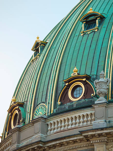 istock Dome of Marble Church in Copenhagen. 520134553