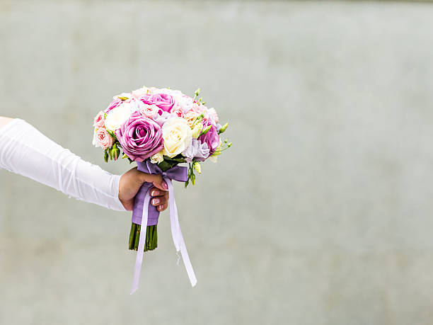 istock Colorful bridal wedding bouquet 520135076
