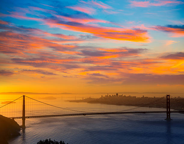 istock Golden Gate Bridge San Francisco sunrise California 520136393