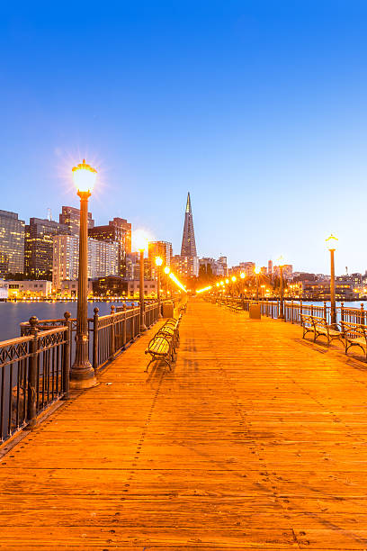 istock San Francisco Pier 7 sunset in California 520136773
