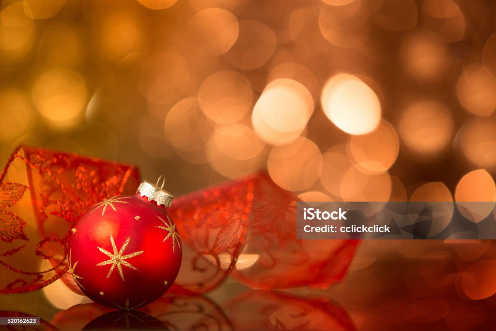 Christmas Card Christmas decoration against beautiful background. Useful as a christmas card. Backgrounds Stock Photo