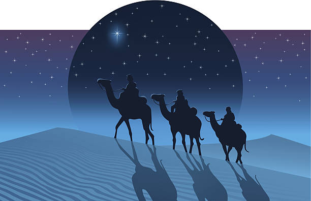 istock The Magi from the east follow the Star of Bethlehem 520163301