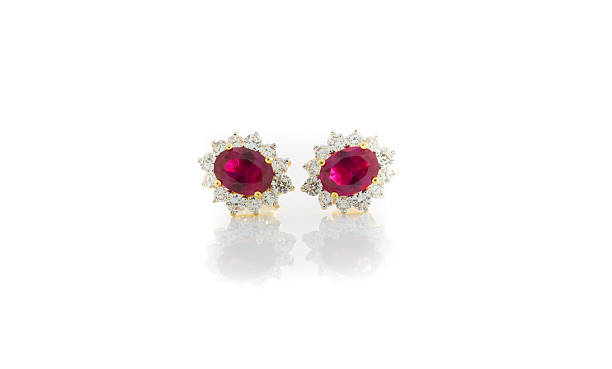 istock Jewelry accessories - Earrings with sapphire 520164153
