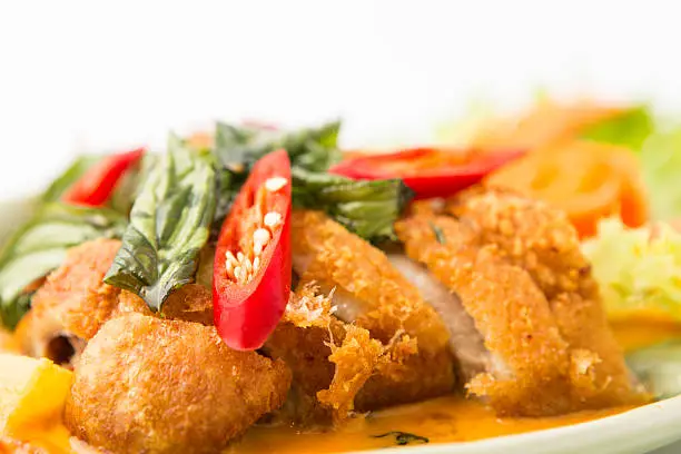Popular Thai dish with duck