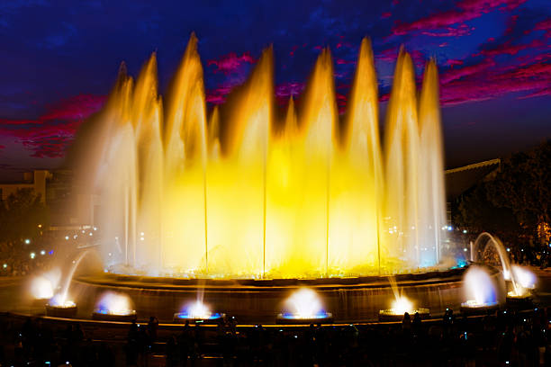 istock The famous Montjuic Fountain 520165495