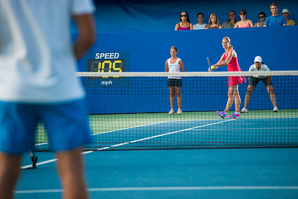istock Professional Tennis Player Serving The Ball 520167483