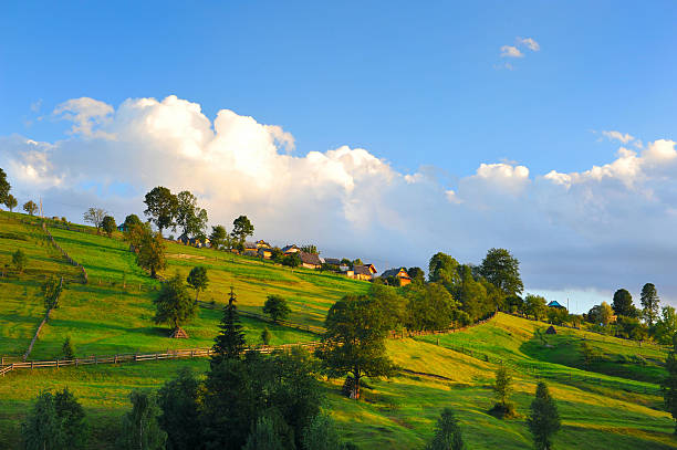 istock Beautiful sunny day is in mountain landscape 520167588